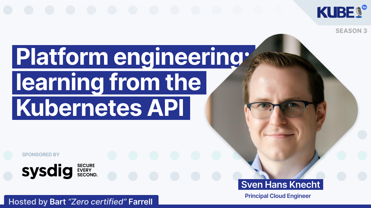 Platform engineering: learning from the Kubernetes API