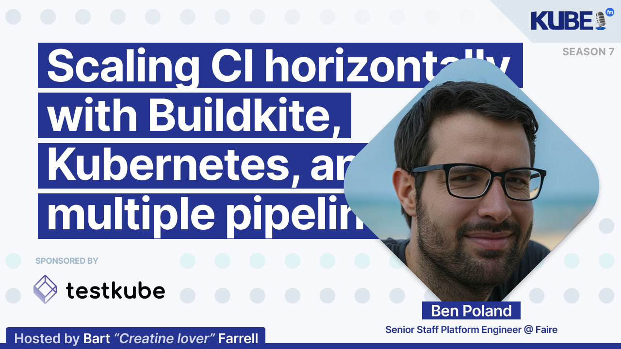 Scaling CI horizontally with Buildkite, Kubernetes, and multiple pipelines